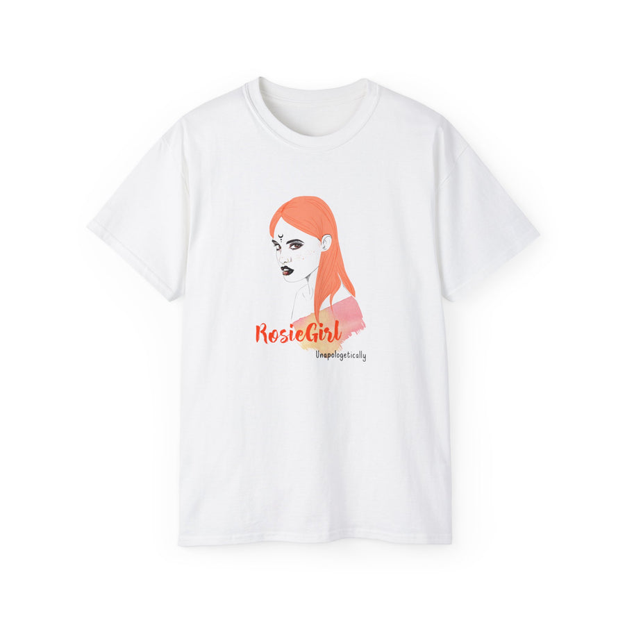 C-RG-24 "Unapologetically" Rosie Girl Print Design | Unisex Ultra Cotton Tee