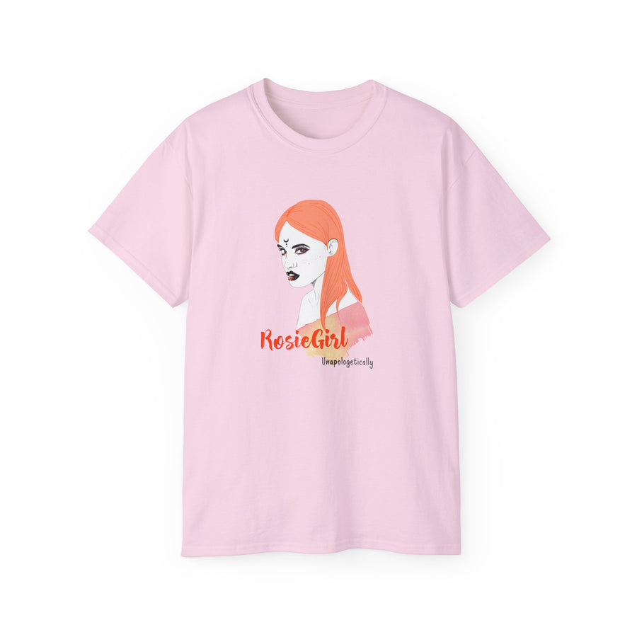 C-RG-24 "Unapologetically" Rosie Girl Print Design | Unisex Ultra Cotton Tee