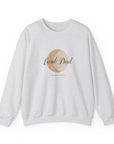 LD1 S002a Lord Dad "Sun & Moon" Print Design | Unisex Heavy Blend™ Crewneck Sweatshirt