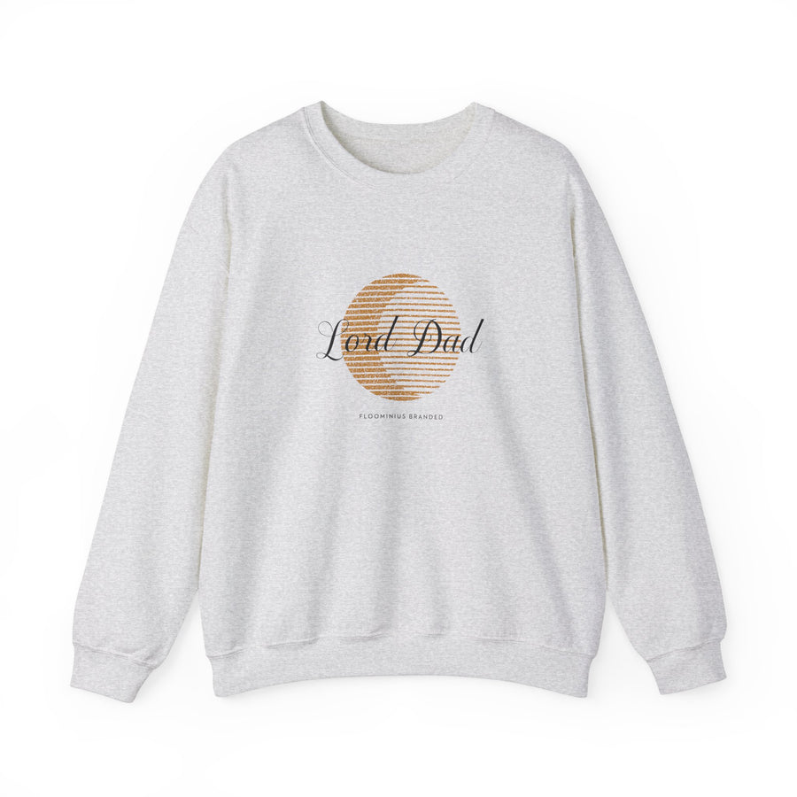 LD1 S002a Lord Dad "Sun & Moon" Print Design | Unisex Heavy Blend™ Crewneck Sweatshirt