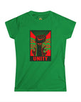 Novelty (w102) "Unity" Print Design | Women's Softstyle Tee