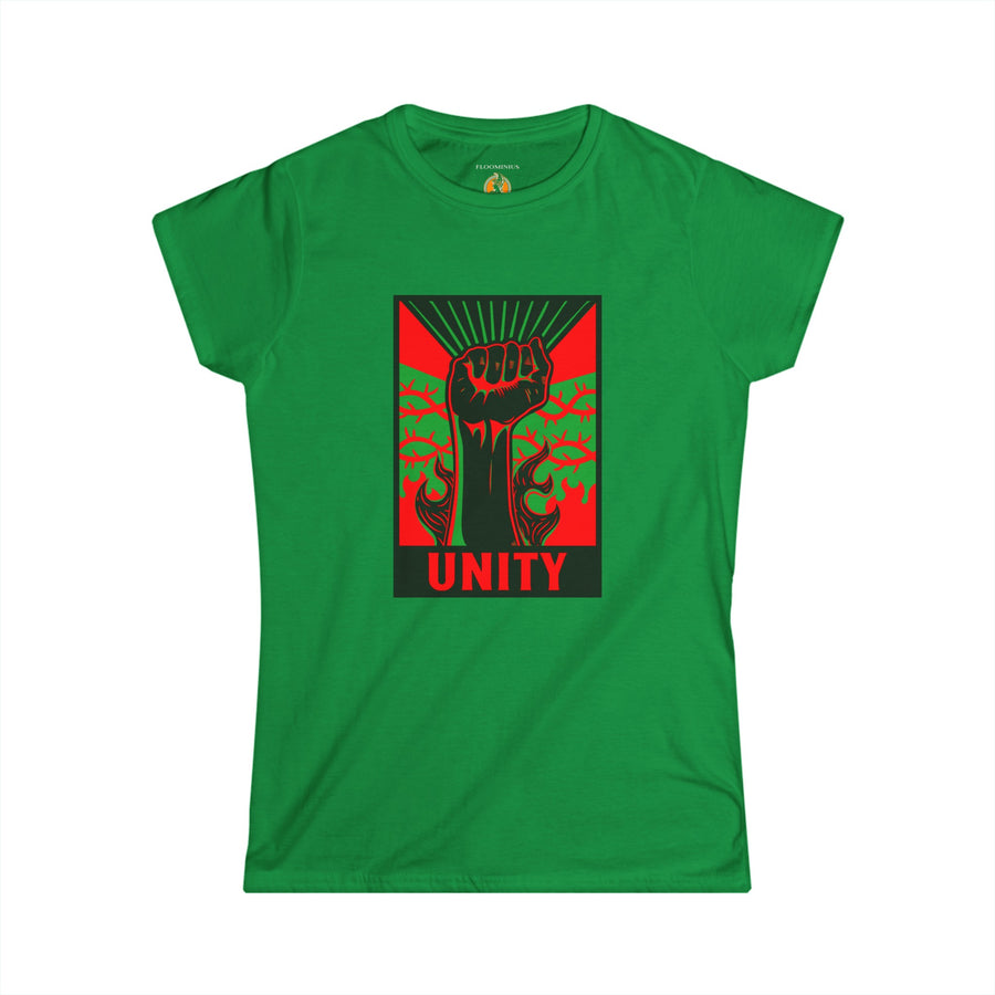 Novelty (w102) "Unity" Print Design | Women's Softstyle Tee