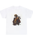 Novelty (A-003) "Samurai" Print Design #3 | Unisex Heavy Cotton Tee