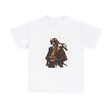 Novelty (A-003) "Samurai" Print Design #3 | Unisex Heavy Cotton Tee