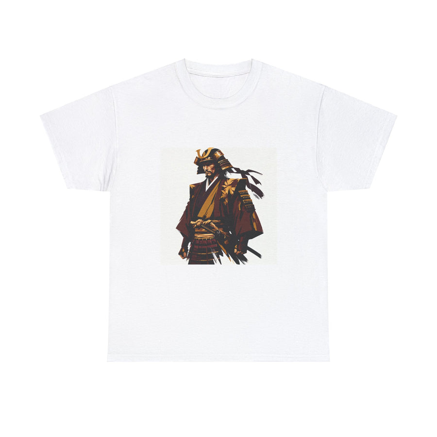 Novelty (A-003) "Samurai" Print Design #3 | Unisex Heavy Cotton Tee