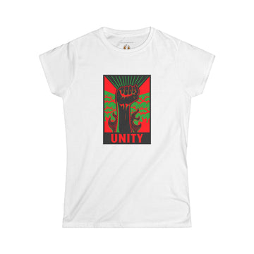 Novelty (w102) "Unity" Print Design | Women's Softstyle Tee