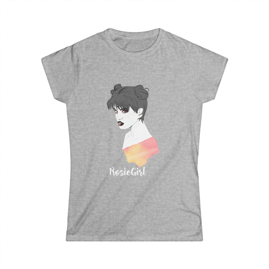 C-RG-24b "Rosie Girl" Print Design | Women's Softstyle Tee