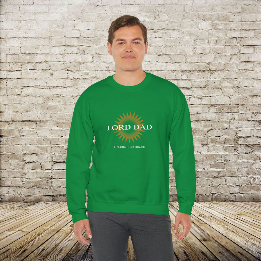 CLEARANCE!! "Lord Dad" logo / Unisex Heavy Blend™ Crewneck Sweatshirt