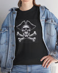 Novelty (022) "Skull & Crossbones" Print Design | Unisex Heavy Cotton Tee