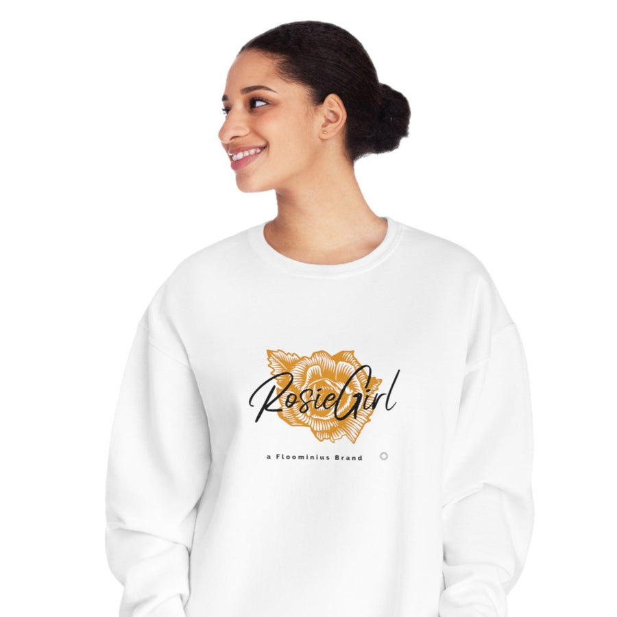 C-04b "Golden Rose" Print Design | Unisex NuBlend® Crewneck Sweatshirt