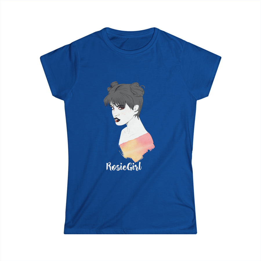 C-RG-24b "Rosie Girl" Print Design | Women's Softstyle Tee