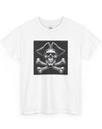 Novelty (022) "Skull & Crossbones" Print Design | Unisex Heavy Cotton Tee