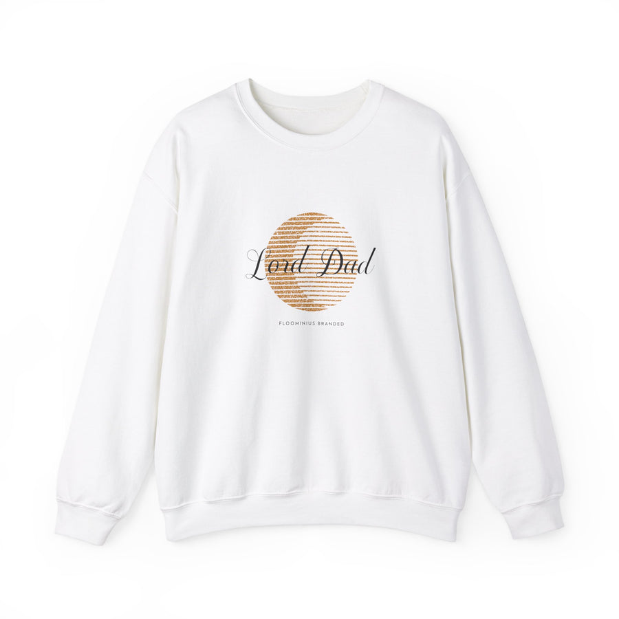 LD1 S002a Lord Dad "Sun & Moon" Print Design | Unisex Heavy Blend™ Crewneck Sweatshirt