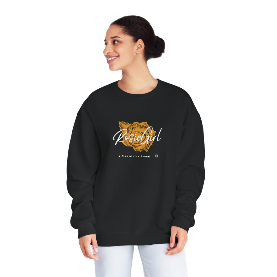 C-04a "Golden Rose" Print Design | Unisex NuBlend® Crewneck Sweatshirt