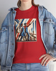 Novelty (068) Constructivist Poster Print Design #8 by Floominius Brands /Unisex Heavy Cotton Tee