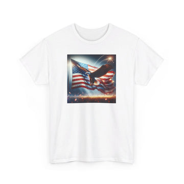 Fourth of July Print Design #2 | Unisex Heavy Cotton Tee