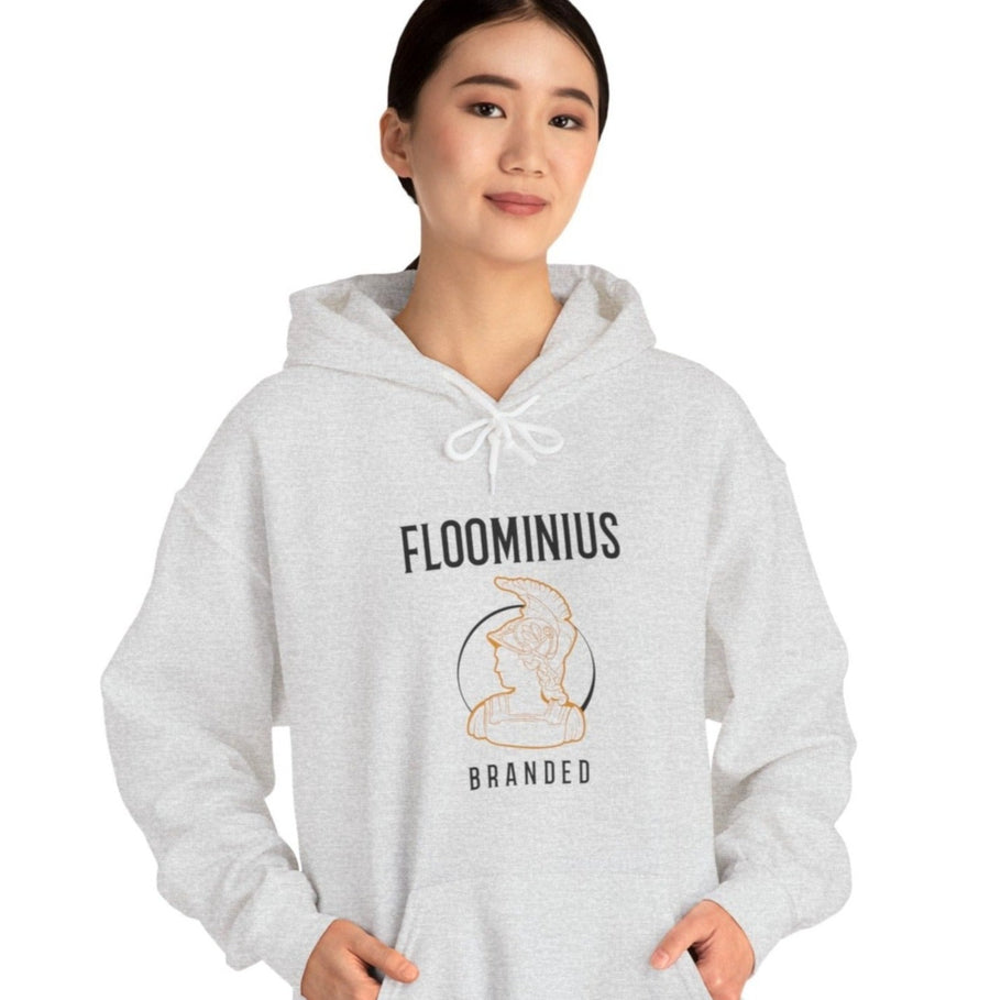 FB0(b) Floominius Branded Logo | Unisex Heavy Blend™ Hooded Sweatshirt