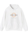 CLEARANCE!! "Lord Dad" Logo (ash, white, or black available) | Unisex Heavy Blend™ Hooded Sweatshirt