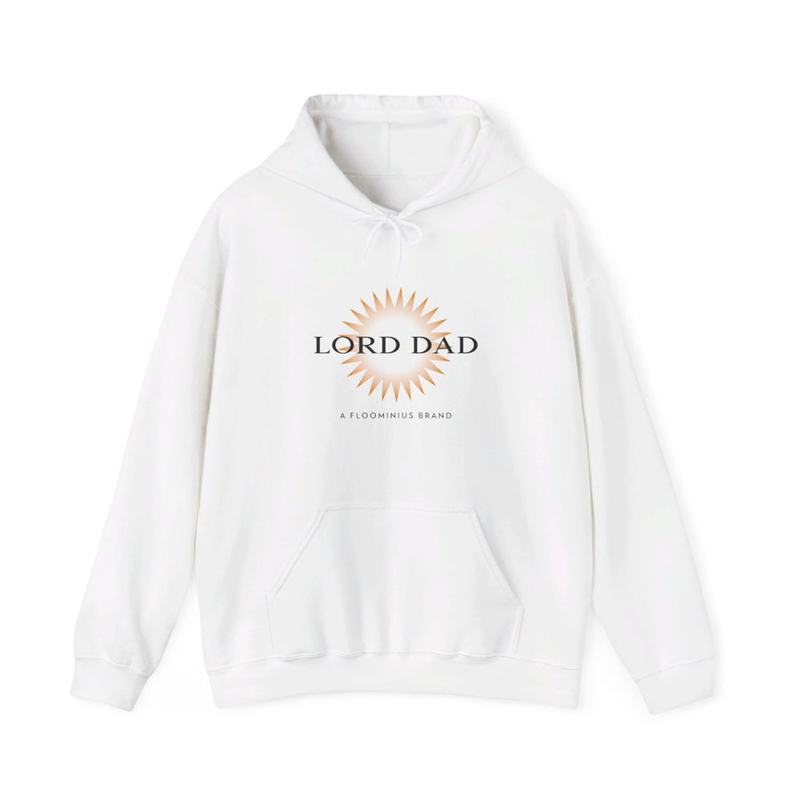 CLEARANCE!! "Lord Dad" Logo (ash, white, or black available) | Unisex Heavy Blend™ Hooded Sweatshirt