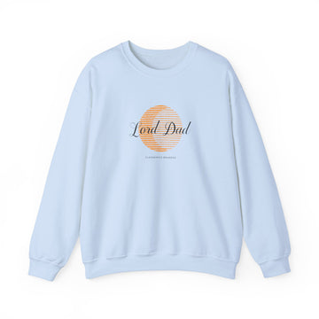 LD1 S004d Lord Dad "Sun and Moon" Print Design | Unisex Heavy Blend™ Crewneck Sweatshirt