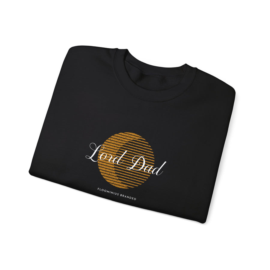 LD1 S002c Lord Dad "Sun & Moon Print Design | Unisex Heavy Blend™ Crewneck Sweatshirt