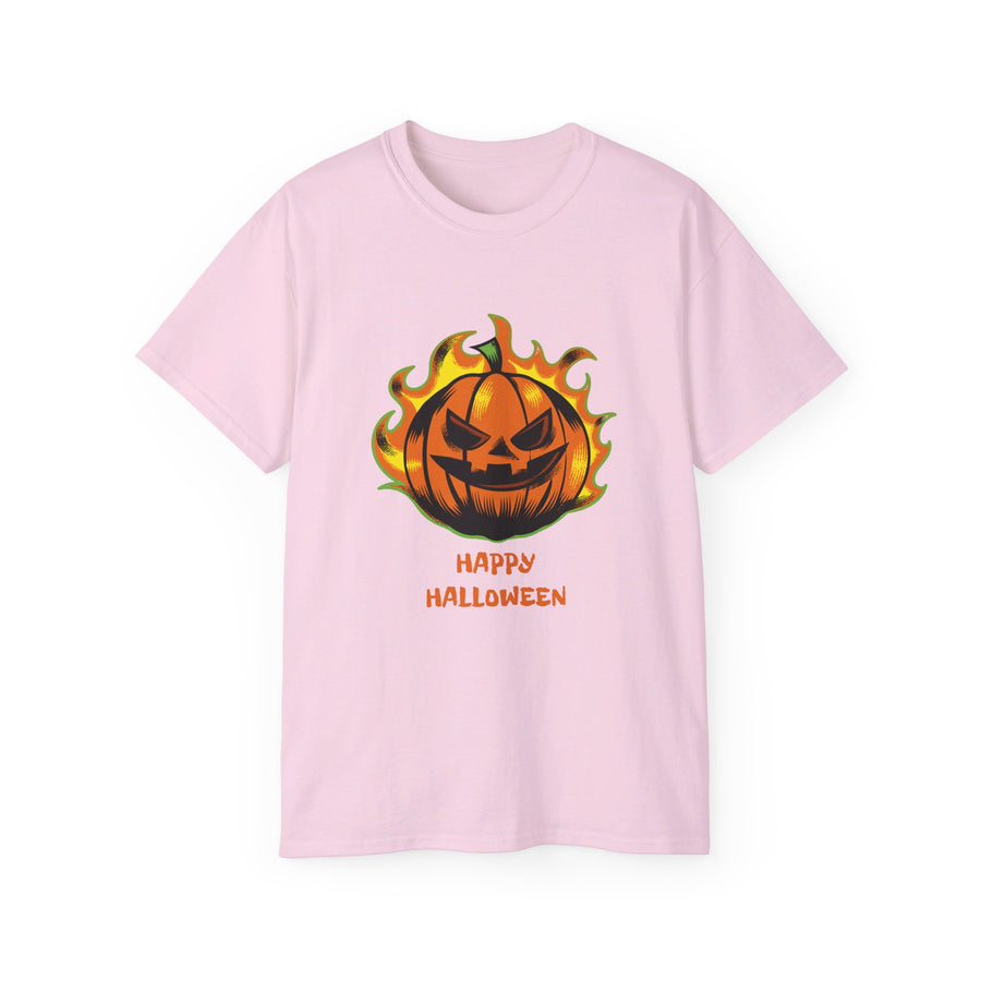 Halloween "Happy Halloween" Pumpkin | Unisex Ultra Cotton Tee