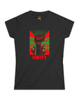 Novelty (w102) "Unity" Print Design | Women's Softstyle Tee