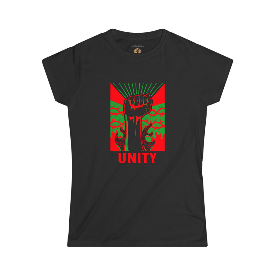 Novelty (w102) "Unity" Print Design | Women's Softstyle Tee