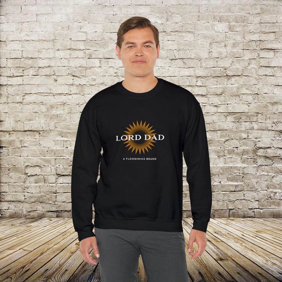 CLEARANCE!! "Lord Dad" logo / Unisex Heavy Blend™ Crewneck Sweatshirt