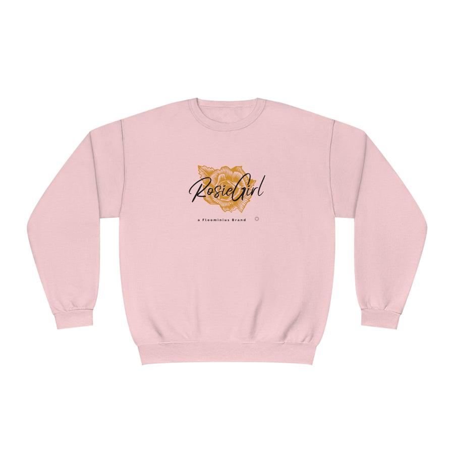 C-04b "Golden Rose" Print Design | Unisex NuBlend® Crewneck Sweatshirt