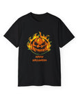 Halloween "Happy Halloween" Pumpkin | Unisex Ultra Cotton Tee