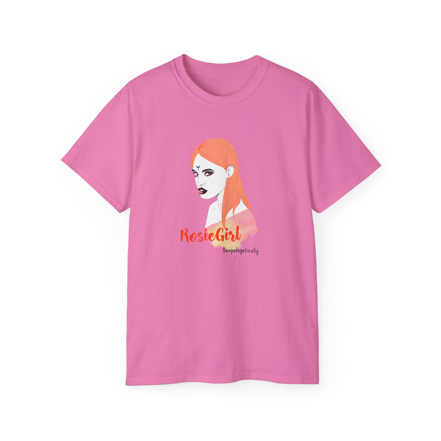 C-RG-24 "Unapologetically" Rosie Girl Print Design | Unisex Ultra Cotton Tee