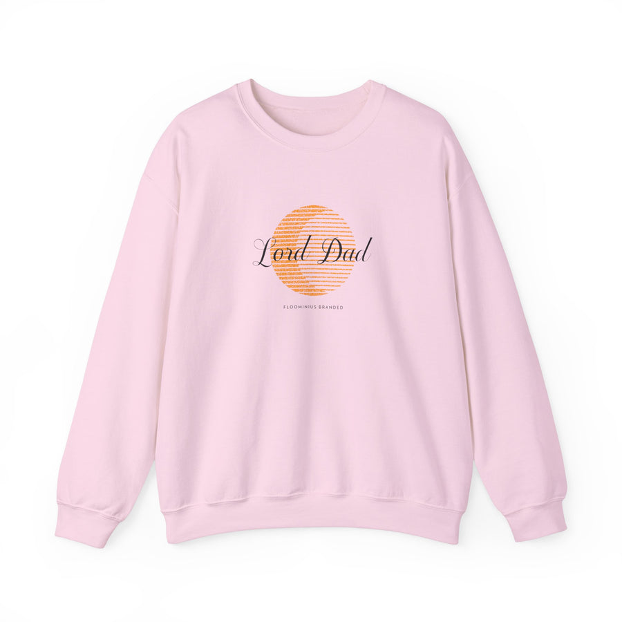 LD1 S004d Lord Dad "Sun and Moon" Print Design | Unisex Heavy Blend™ Crewneck Sweatshirt