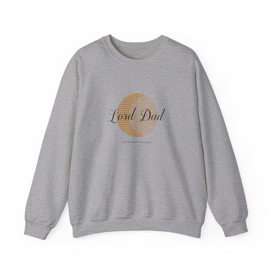 LD1 S002a Lord Dad "Sun & Moon" Print Design | Unisex Heavy Blend™ Crewneck Sweatshirt