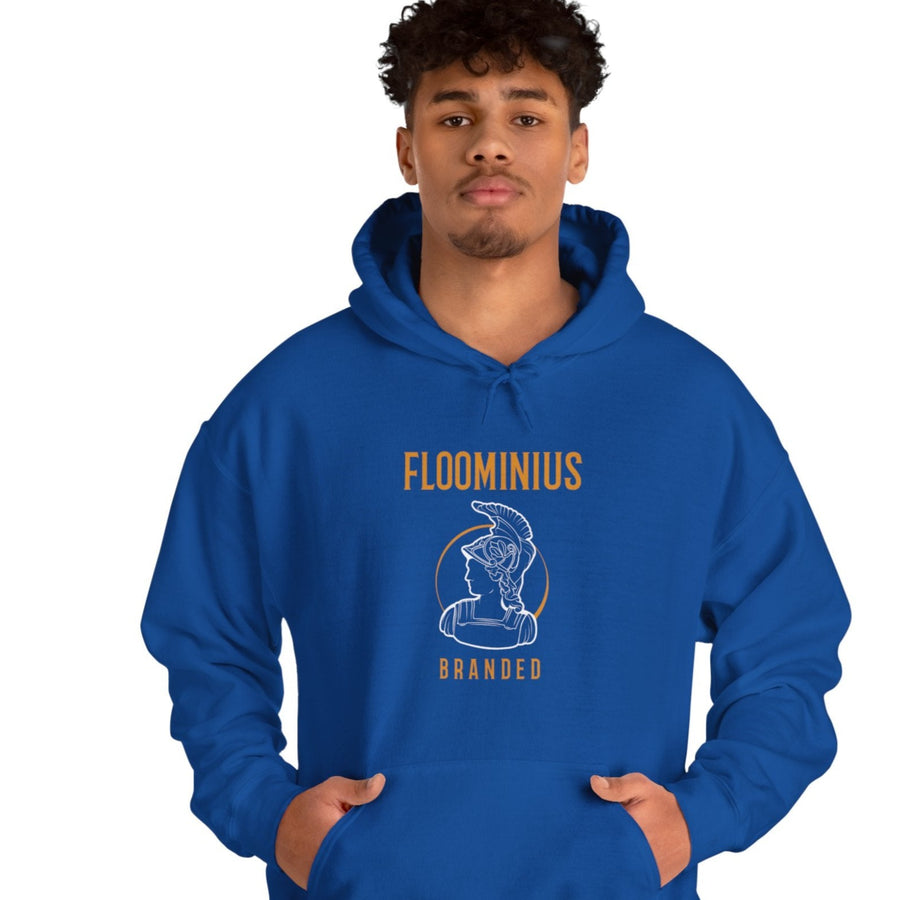 FB0(f) Floominius Branded Logo | Unisex Heavy Blend™ Hooded Sweatshirt