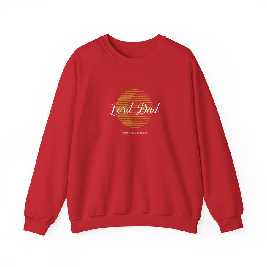 LD1 S002c Lord Dad "Sun & Moon Print Design | Unisex Heavy Blend™ Crewneck Sweatshirt