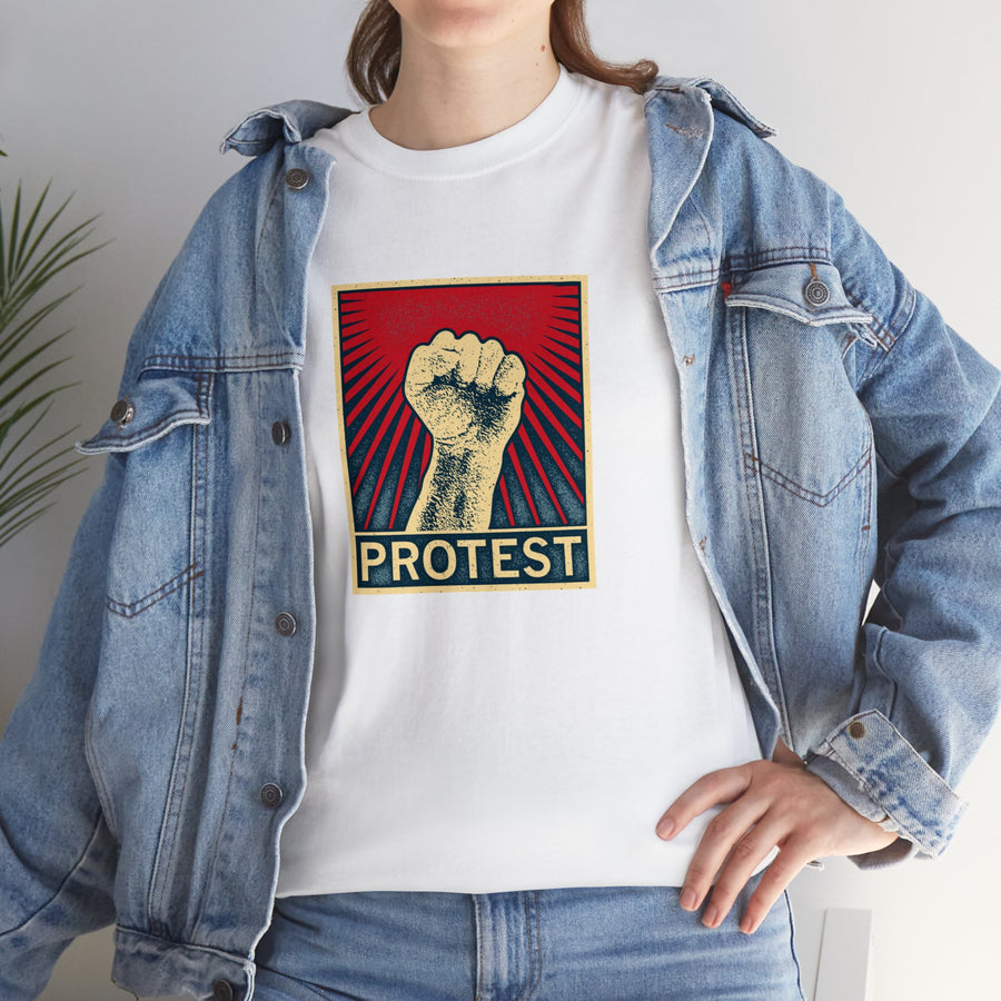 Protest Print | Unisex Heavy Cotton Tee