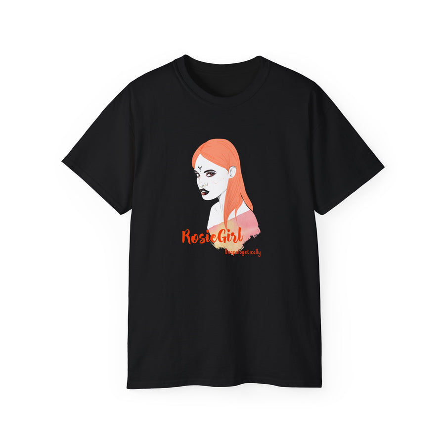 C-RG-24 "Unapologetically" Rosie Girl Print Design | Unisex Ultra Cotton Tee