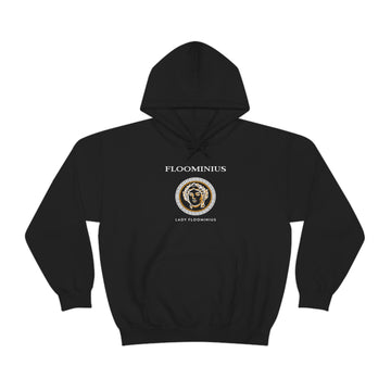 Lady Floominius (Black/White Ring) / Unisex Heavy Blend™ Hooded Sweatshirt