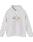 CLEARANCE!! "Lord Dad" Logo (ash, white, or black available) | Unisex Heavy Blend™ Hooded Sweatshirt