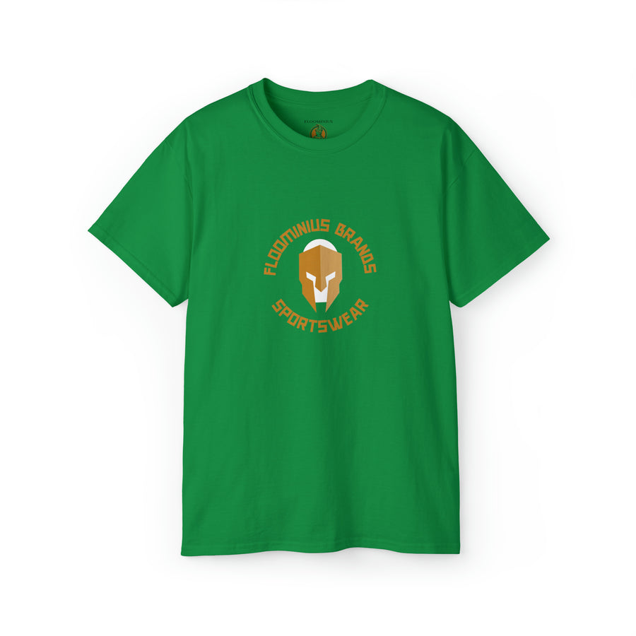 Green unisex cotton tee shirt 