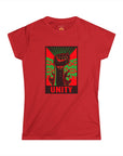 Novelty (w102) "Unity" Print Design | Women's Softstyle Tee