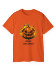 Halloween "Happy Halloween" Pumpkin | Unisex Ultra Cotton Tee