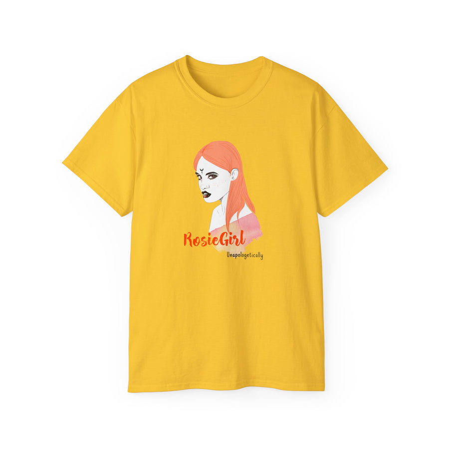 C-RG-24 "Unapologetically" Rosie Girl Print Design | Unisex Ultra Cotton Tee