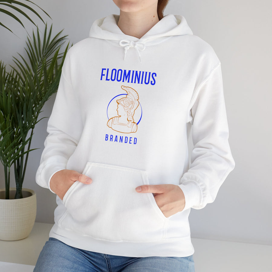 FB0(c) Floominius Branded Logo | Unisex Heavy Blend™ Hooded Sweatshirt