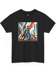 Novelty (068) Constructivist Poster Print Design #8 by Floominius Brands /Unisex Heavy Cotton Tee