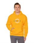 CLEARANCE!! "Lord Dad" Logo Hoodie (Gold/Wht) / Unisex Heavy Blend™ Hooded Sweatshirt