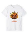 Halloween "Happy Halloween" Pumpkin | Unisex Ultra Cotton Tee