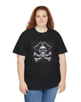 Novelty (022) "Skull & Crossbones" Print Design | Unisex Heavy Cotton Tee