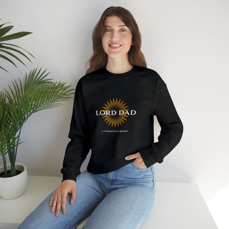 CLEARANCE!! "Lord Dad" logo / Unisex Heavy Blend™ Crewneck Sweatshirt